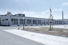 Betriebsstandort des EAD, Fahrzeughalle