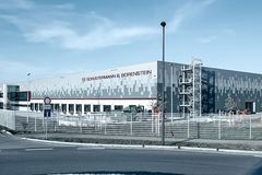 Versandzentrum Schustermann und Borenstein, München 